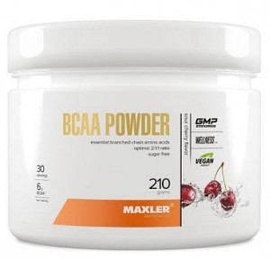 MAXLER, BCAA POWDER 2:1:1, 210 г (30 порций)