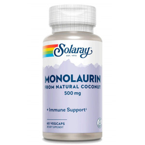 Solaray, Monolaurin Immune System, 60 капс (60 порций)