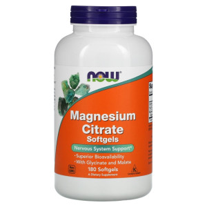 NOW, Magnesium Citrate