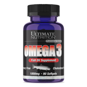 Ultimate Nutrition, Omega-3, 1000 мг