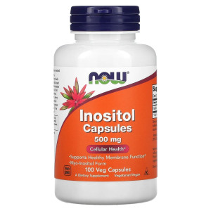 NOW, Inositol, 100 капс (100 порций)
