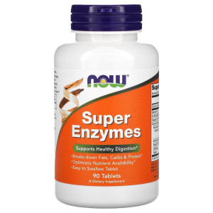 NOW, Super Enzymes, табл