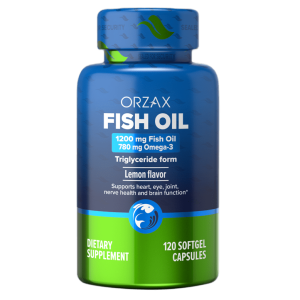 ORZAX, Fish Oil, 120 капс (60 порций)