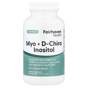 Fairhaven, Myo D Chiro Inositol, 120 капс