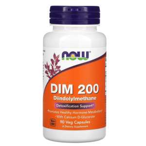 NOW, Dim with Calcium D-Glucarate, 90 капс (90 порций)