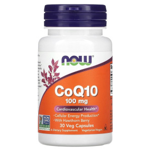 NOW, CoQ10 100 мг