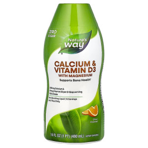 Nature's Way, Calcium & Vitamin D3, 480 мл