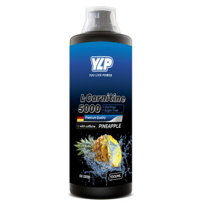 YLP, L-Carnitine + Caffeine 5000 мг, 1000 мл (50 порций)
