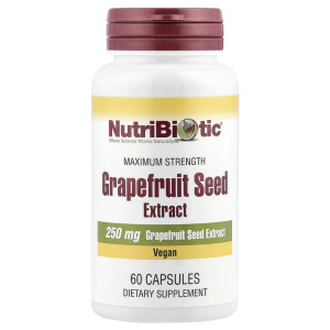 NutriBiotic, GSE, 60 капс