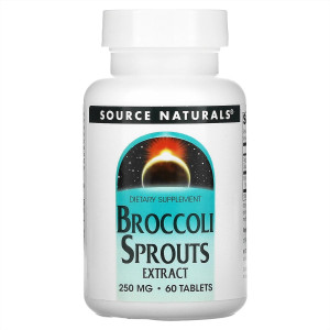 Source Naturals, Broccoli Extract 250 mg, 60 табл (30 порций)