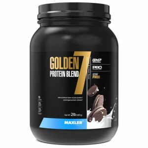 MAXLER, Golden 7 protein Blend, 907 г (30 порций)