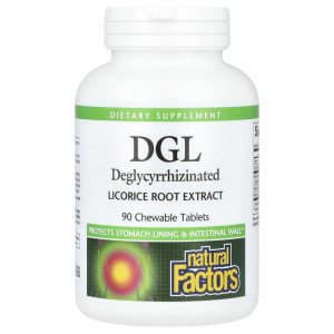 Natural Factor, DGL, 90 жев табл