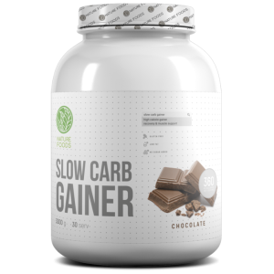 Nature Foods, Slow Carb Gainer, 3000 г, банка (30 порций)