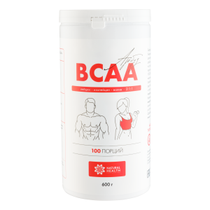 Natural Health, BCAA 600 г (100 порций)