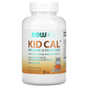NOW, Kid-Cal, 100 табл (100 порций)